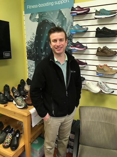 Zach is a pedorthist at Foot Solutions