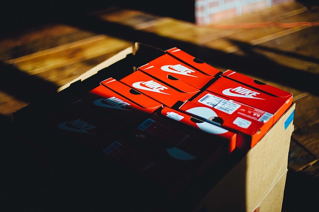 Nike shoe boxes