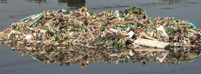 Some sustainable athletic shoes use recycled ocean waste.