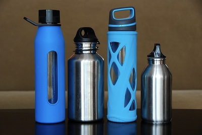 Reusable water bottles make great gifts for fitness buffs