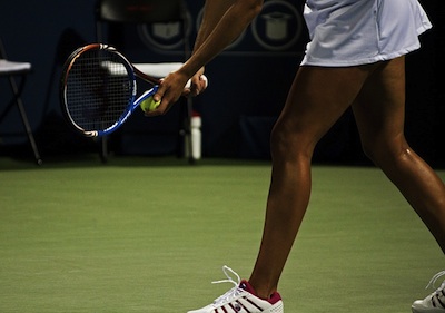 Tennis shoes provide more lateral cushioning and stability than other shoes.